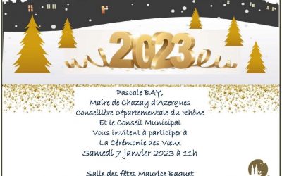 VOEUX DU MAIRE